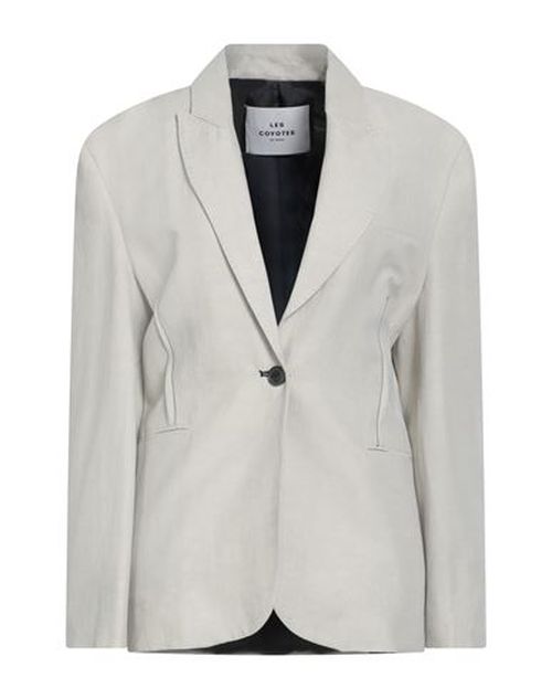 Woman Blazer Beige Size M Linen, Viscose, Elastane