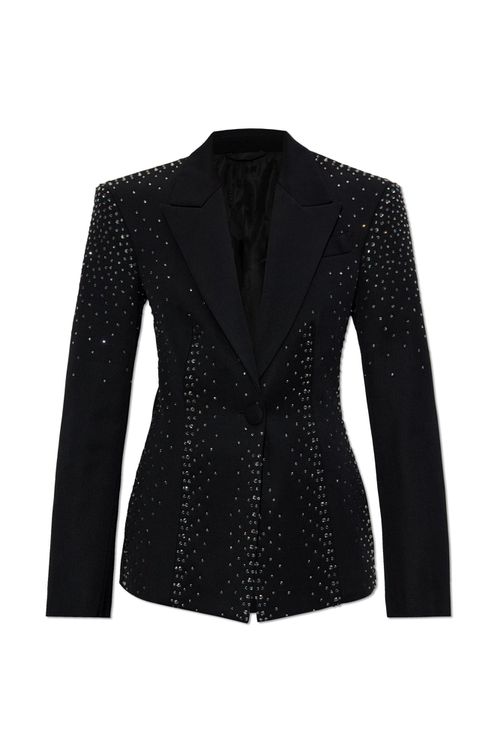 Wool Blazer With Sequins