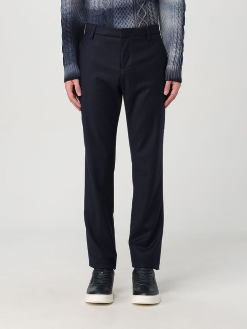 Pants Men color Blue