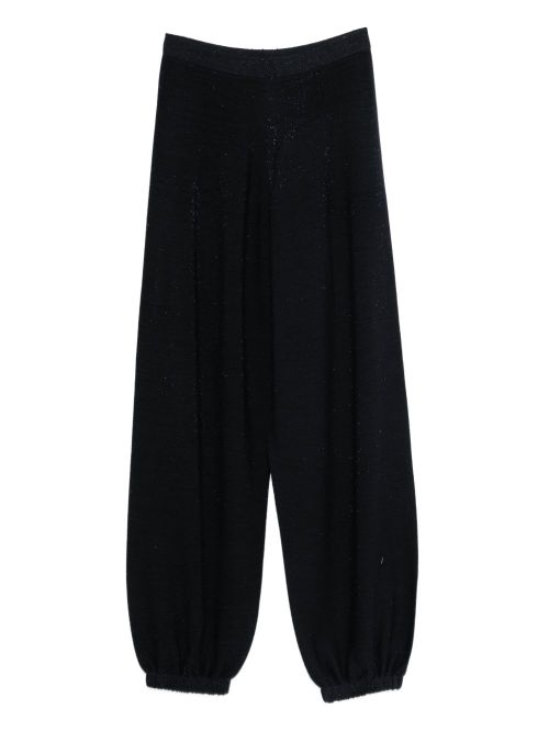 Wool and cotton trousers