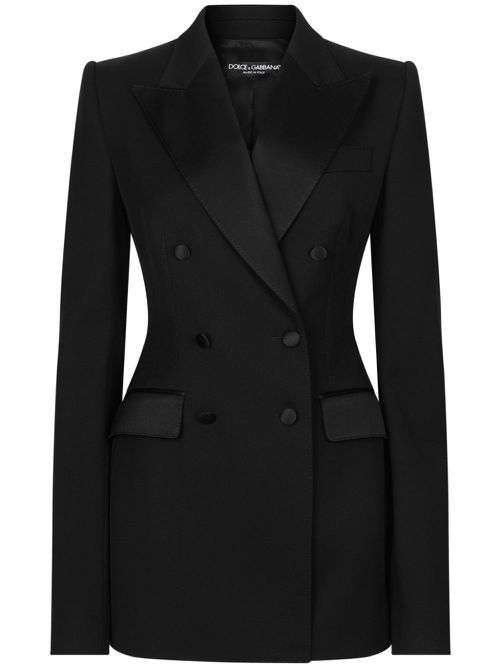 Double breasted blazer - Black