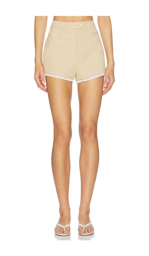 ASTR the Label SHORTS KYA in Tan. Größe L. Also in M, S