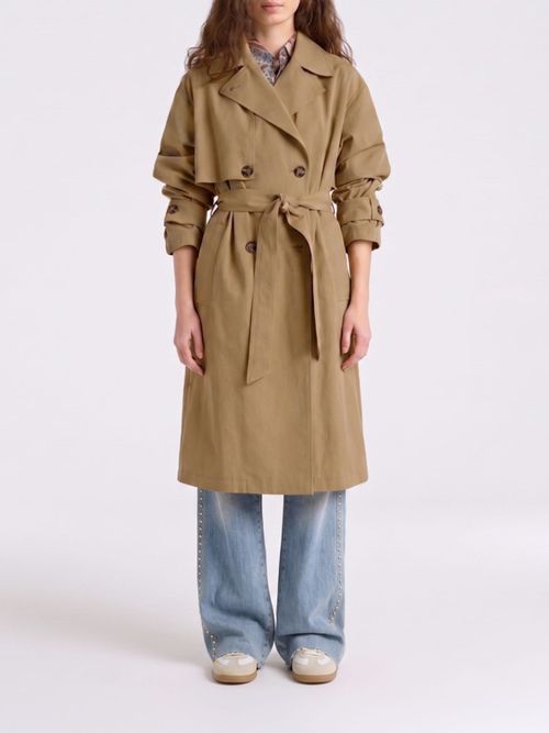 MOMONÌ Coat Woman color Brown