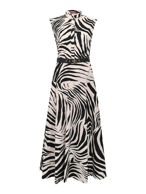 Mstwest Shirt Dress In Printed Poplin