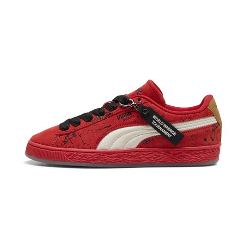 PUMA x STREET FIGHTER Suede Ken Sneakers in Red
