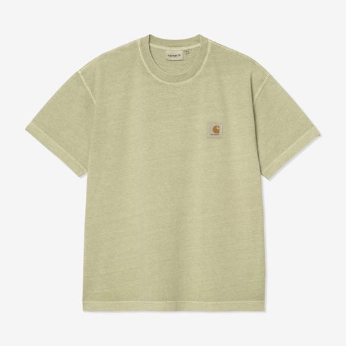 Carhartt WIP Short Sleeve Nelson T-Shirt - Gentle Green - unisex