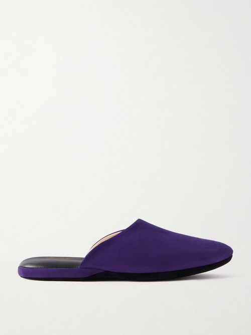 Suede Slippers