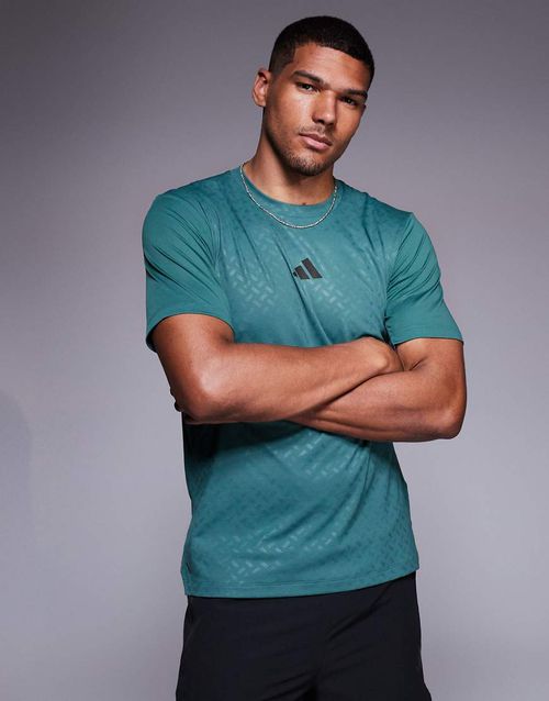 Adidas Training Power t-shirt in teal-Blue