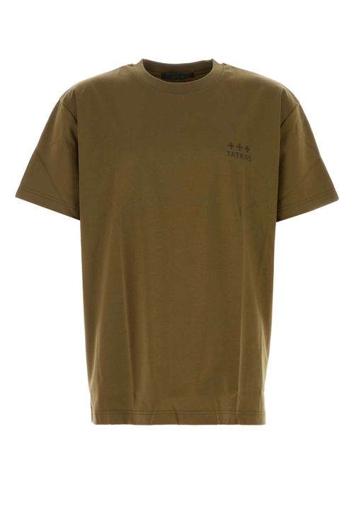Cotton Jersey T-Shirt — Khaki