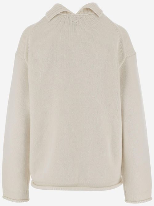Cashmere Sweater — Beige