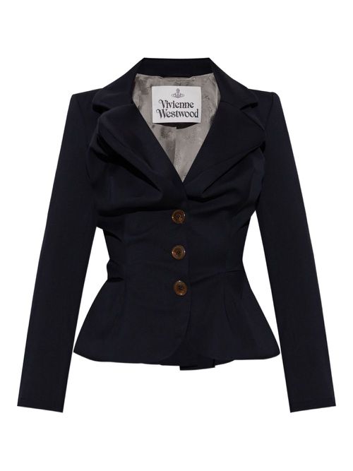 Peplum blazer - Black