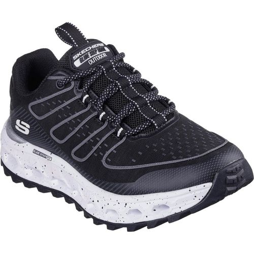 Skechers Womens Step At Slip On Trainers in Black/White