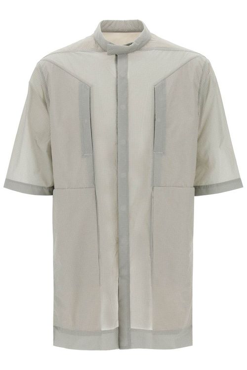 -Overshirt In Ripstop Semitrasparente-Uomo