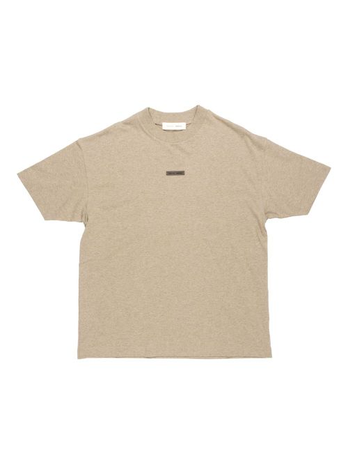 Logo-print t-shirt - Neutrals