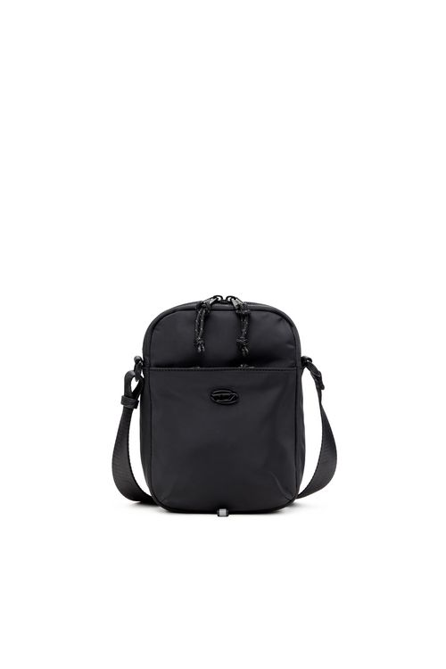 Crossbody bag in tech fabric - Crossbody Bags - Man - Black