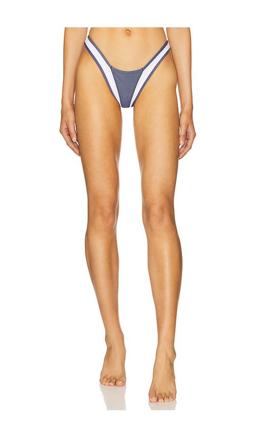 FAE x REVOLVE Goi Bikini Bottom in Navy,White. -  XL also in L, M