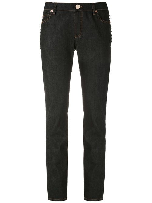 Rockstud straight-leg jeans - Blue