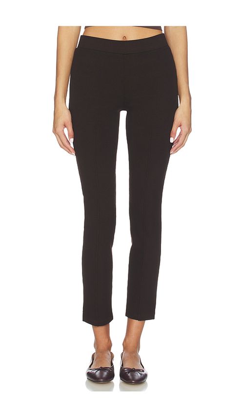 DONNI. The Rib Straight Pant in Espresso. XS also in L, M