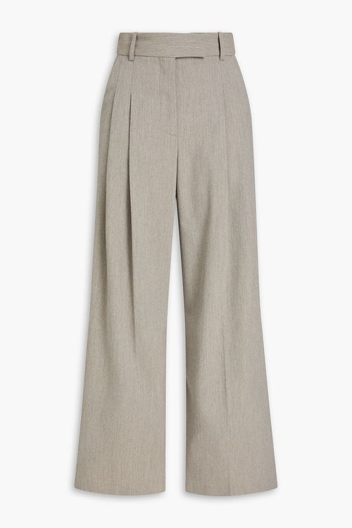 Cymbaria woven wide-leg pants - Gray - DE 32