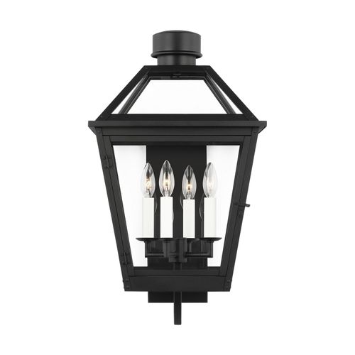 Visual Comfort Studio Hyannis 4-Light Outdoor Wall Light in Textured Black by Chapman & Myer