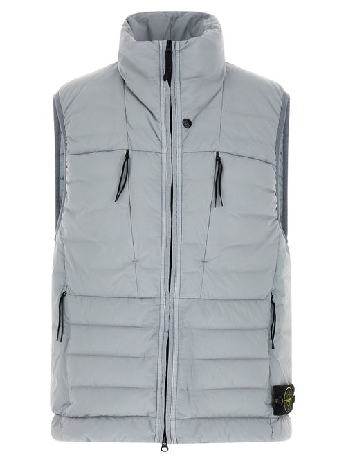 Padded Technical Vest — Gray