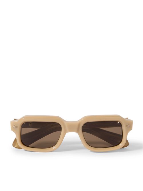 Sandro Rectangular-Frame Acetate Sunglasses