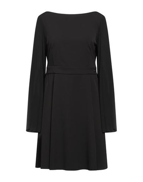 Woman Mini dress Black Size 8 Polyester, Elastane