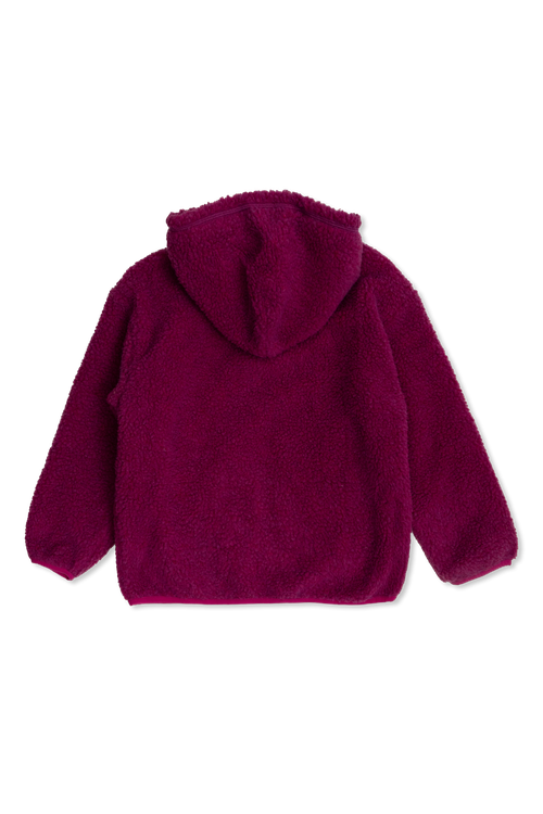 Fleece Hoodie, Unisex, Pink