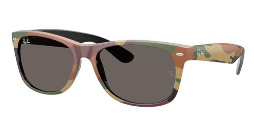 Ray-Ban RB2132 New Wayfarer 6822B1 Men's Sunglasses Pattern Size 55