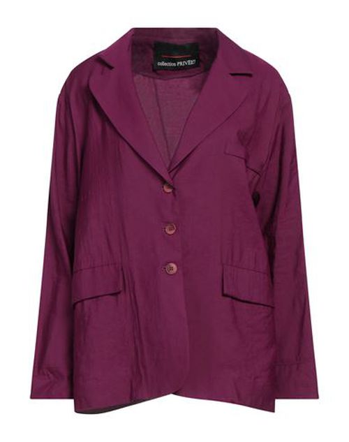 Collection Privēe? Woman Blazer Purple Size 6 Polyester