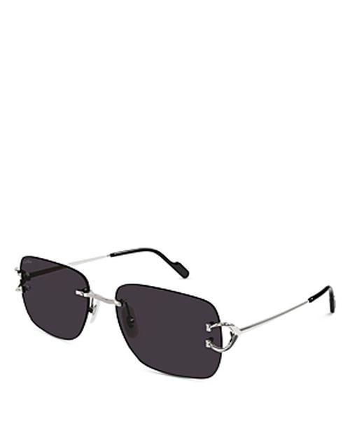 Signature C Rectangular Sunglasses, 59mm