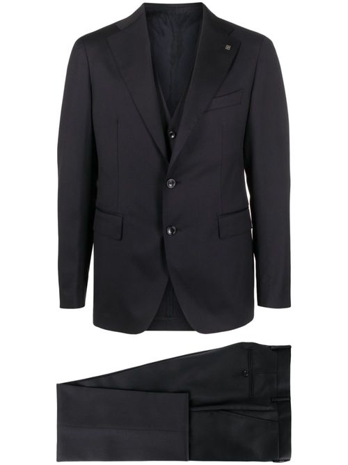Single-breasted three-piece suit - Blue