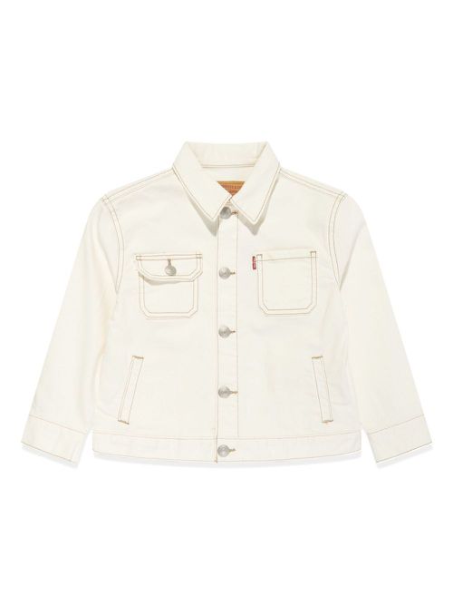 Long-sleeve denim jacket - Neutrals