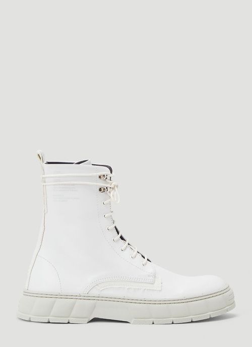 1992 Faux-leather Boots -  Boots White Eu