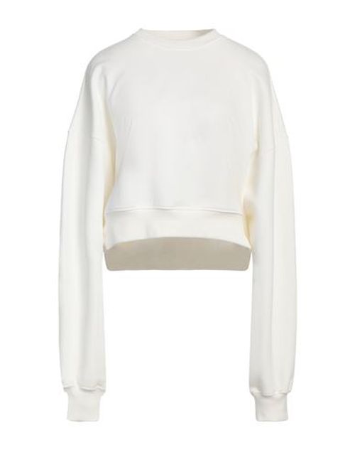 Wardrobe. nyc Woman Sweatshirt Off white Size XS Cotton
