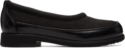 Black Bohemian Slipper Flats
