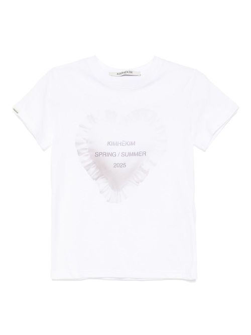 Kimhekim cusion-printed T-shirt - White