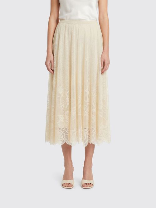 Skirt Woman color Butter