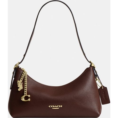 Coach Womens Emeilia Shoulder Bag - Brown Leather - One