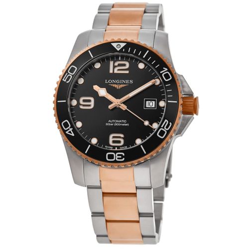 HydroConquest Automatic 41mm Black Dial Two Tone Men's Watch L3.781.3.58.7