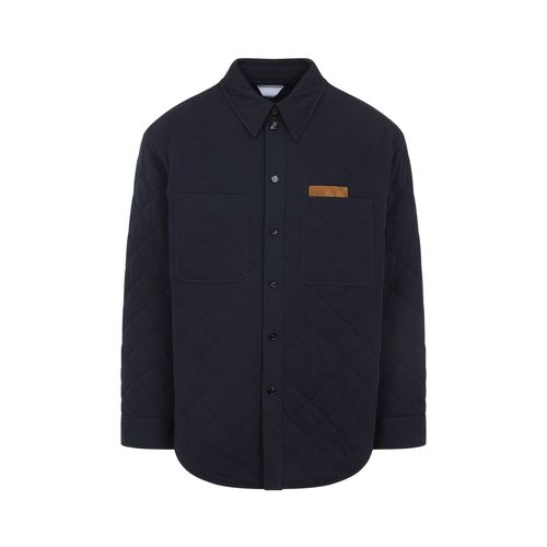 Men's Quilted Cotton Overshirt