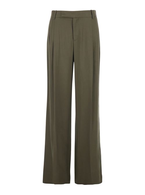 Woven Trousers — Green