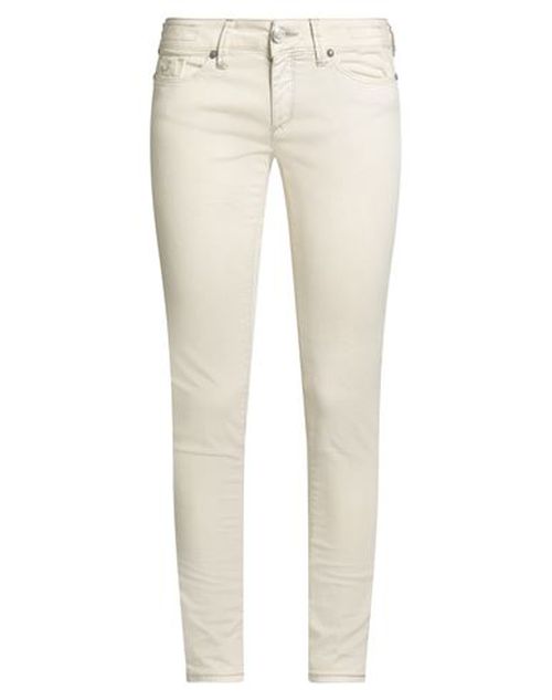 Jacob Cohёn Woman Jeans Cream Size 27 Cotton, Lycra