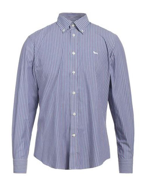 Harmont & Blaine Man Shirt Pastel blue Size 3XL Cotton