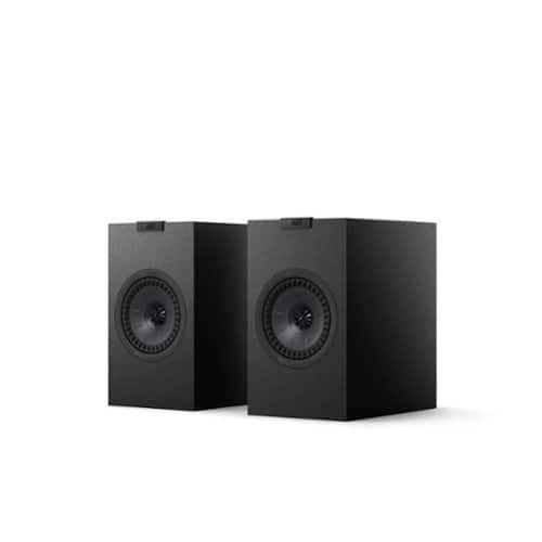 Q1 Meta Black Bookshelf Speakers - Black