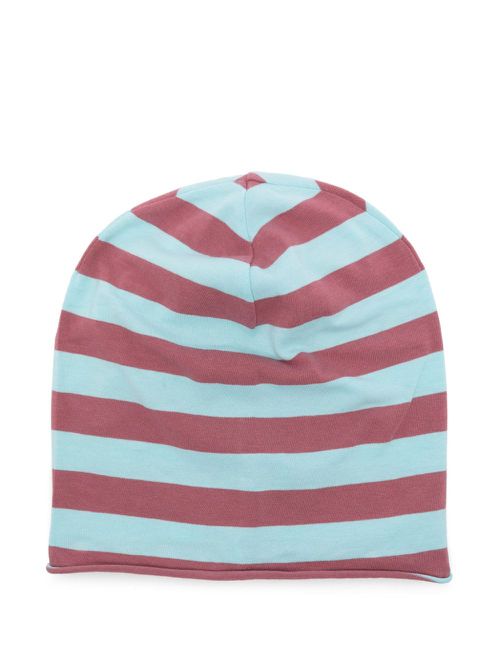 Zhoe & Tobiah striped beanie hat - Blue