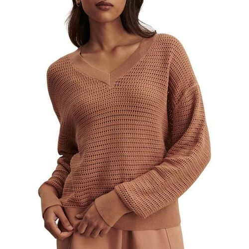 Women's Gaia V-Neck Tank Top Large Camel