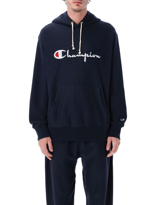 Champion Reverse Weave Champion Relaxed-Fit Hoodie With Logo