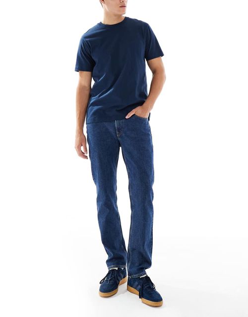 Noah straight jeans in dark blue