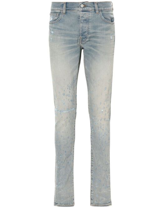 Shotgun mid-rise skinny jeans - Blue